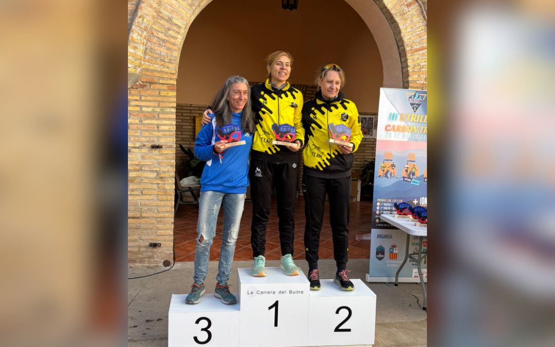 Miriam Llop, del Matarraña Team, primer puesto en la 20k./ Antonio Martín-Blog Valdecara