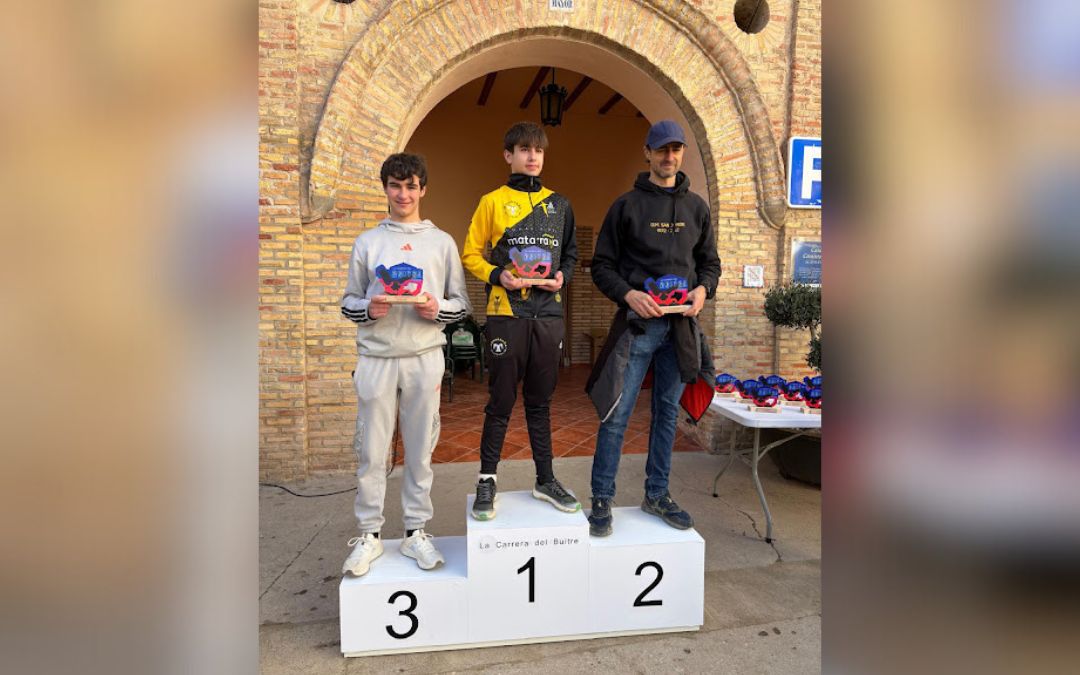 Ian Ariño, joven atleta de trece años del Matarraña Team, venció en la carrera de 5 kilómetros / Antonio Martín-Blog Valdecara