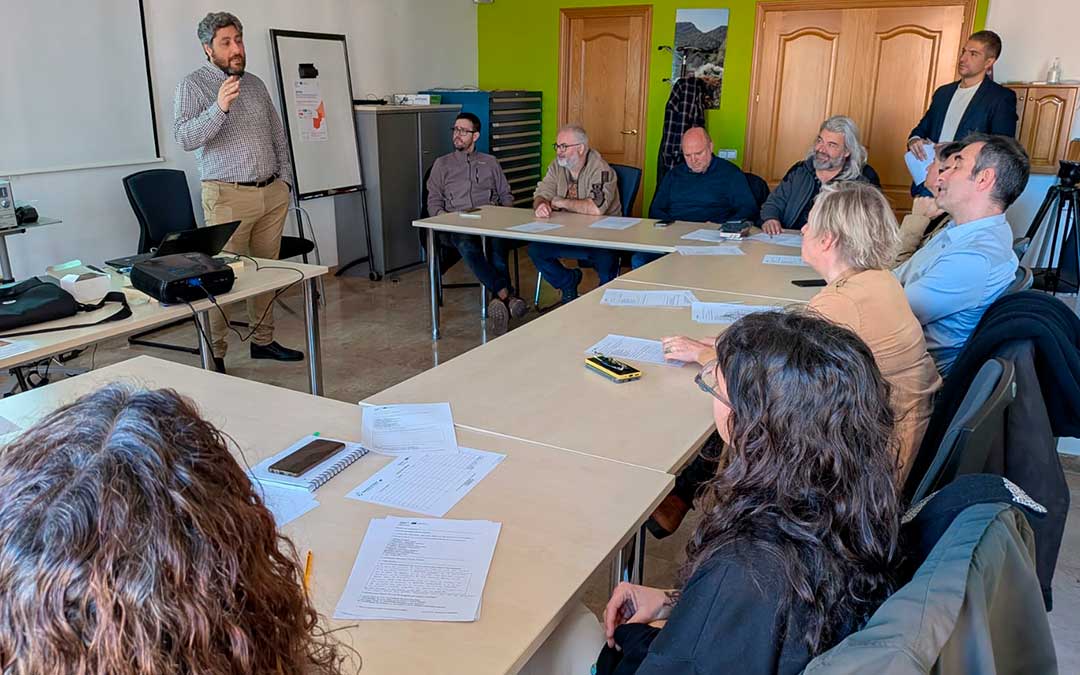 Instante de la reunión del grupo de trabajo./ DPT