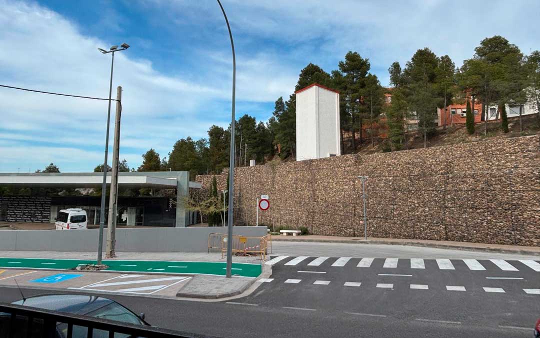 La cámara se colocará frrente a los accesos a la estación de autobuses. / M.M.R.