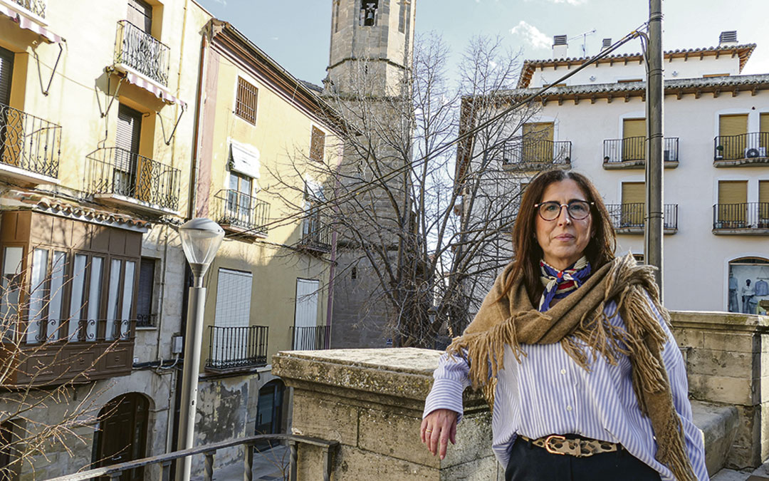 Carmen González forma parte de la junta desde hace 10 años y ahora tomará el relevo de Ana Celia Panadés. / Alba Zurita