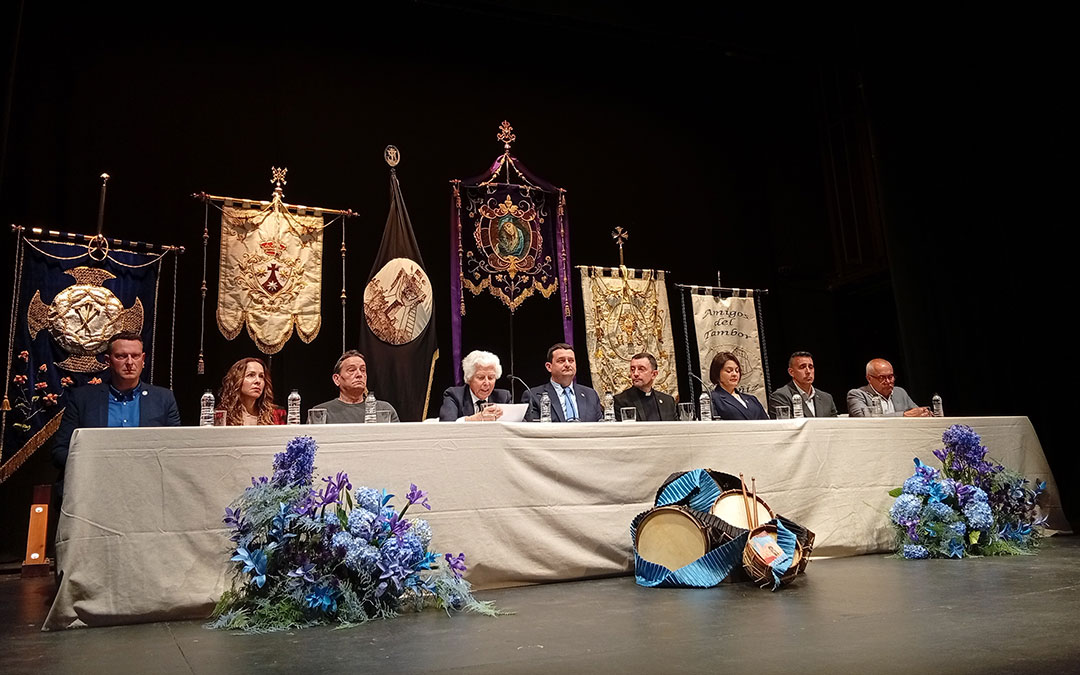 Pregón de la Semana Santa de Alcañiz 2026 a cargo del doctor Antonio Bascones. / B. Severino