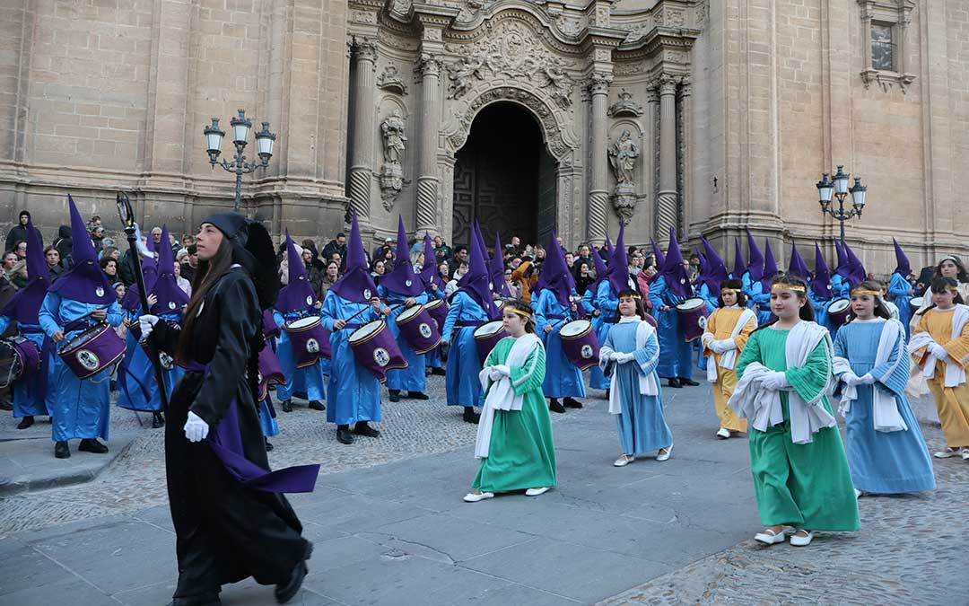 Procesión del Encuentro en Alcañiz 2026. / B. Severino