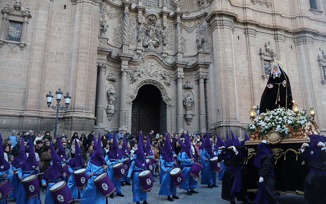 Procesión del Encuentro en Alcañiz 2026. / B. Severino
