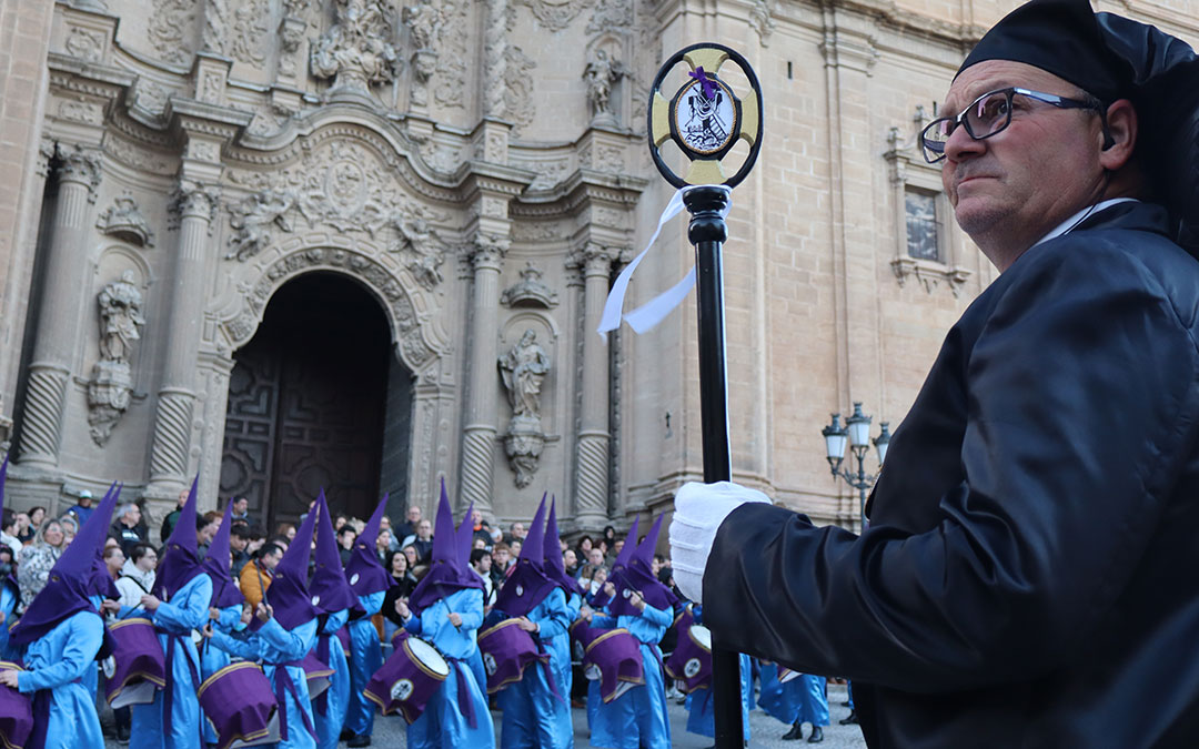 Procesión del Encuentro en Alcañiz 2026. / B. Severino