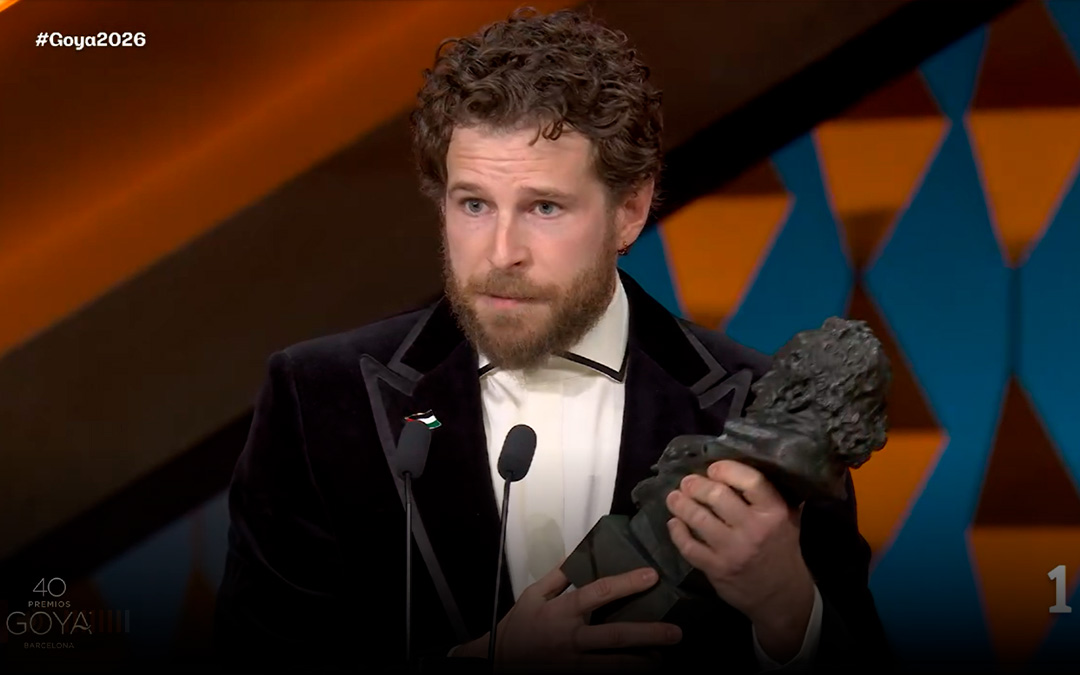 Álvaro Cervantes, premiado Mejor Actor Revelación en los Goya 2026./ RTVE