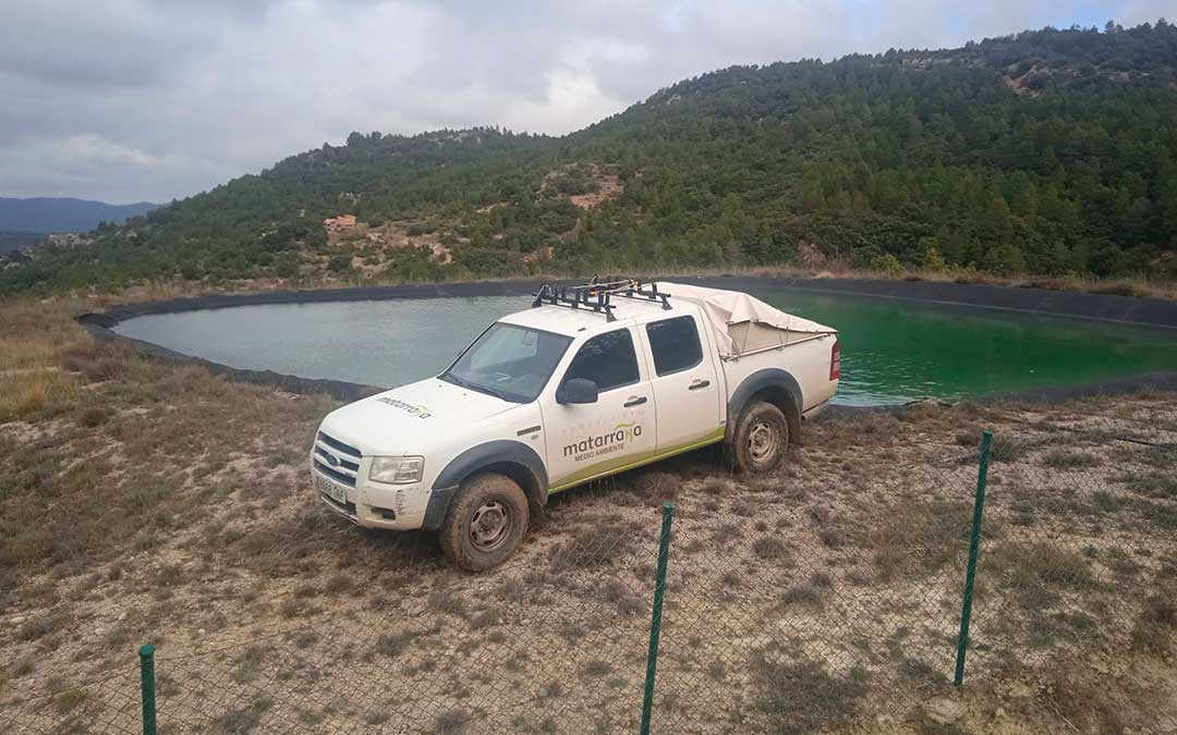 Balsa antiincendios / Comarca del Matarraña