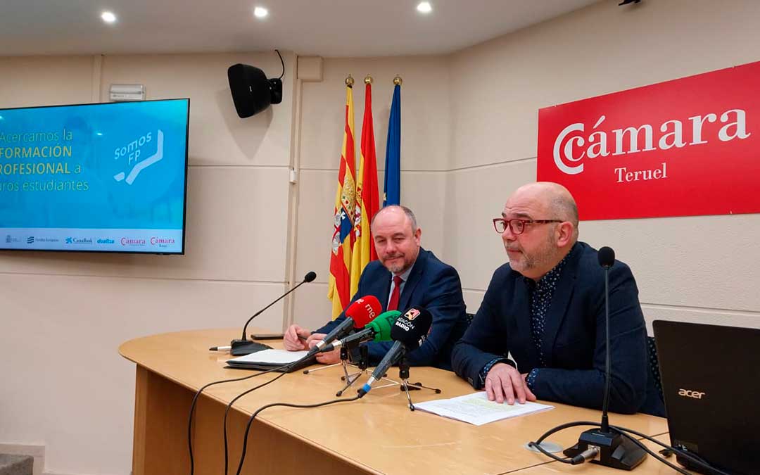 Presentación del programa 'Somos FP'./ Cámara de Teruel.