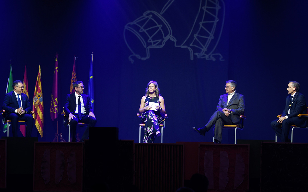 Inauguración de la Tamborada Nacional 2026 en La Puebla de Híjar. / L.C.