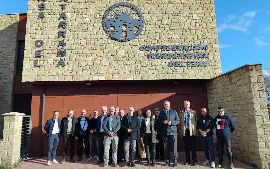 Participantes en la reunión para analizar la situación actual de las infraestructuras y los próximos pasos previstos / DGA