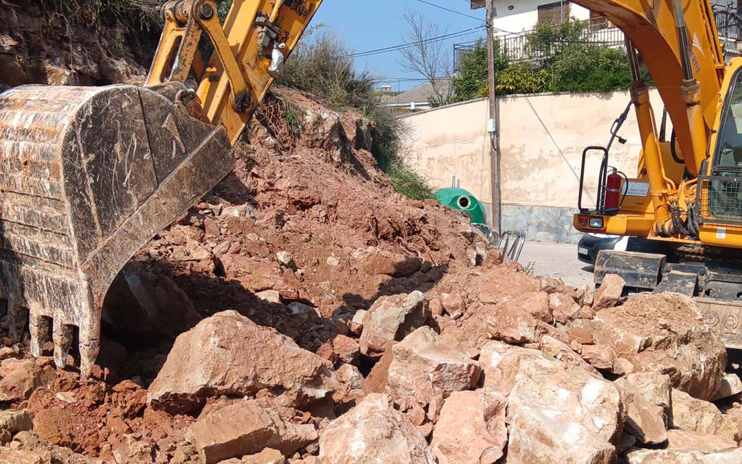 Reparaciones de los daños provocados por la DANA, en Mazaleón./R.O.