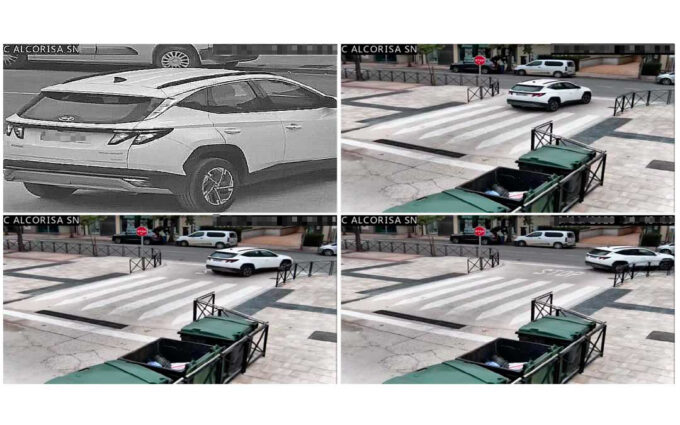 La cámara que multaba junto al parque de la Avenida Aragón de Alcañiz emitió 750 denuncias en sus 6 meses de vida