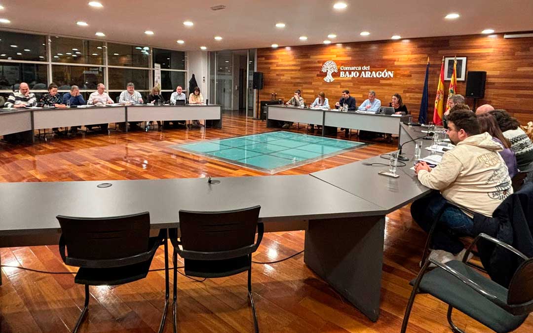 Pleno ordinario de marzo de 2026 en el Ayuntamiento de Alcañiz / M.M.R.