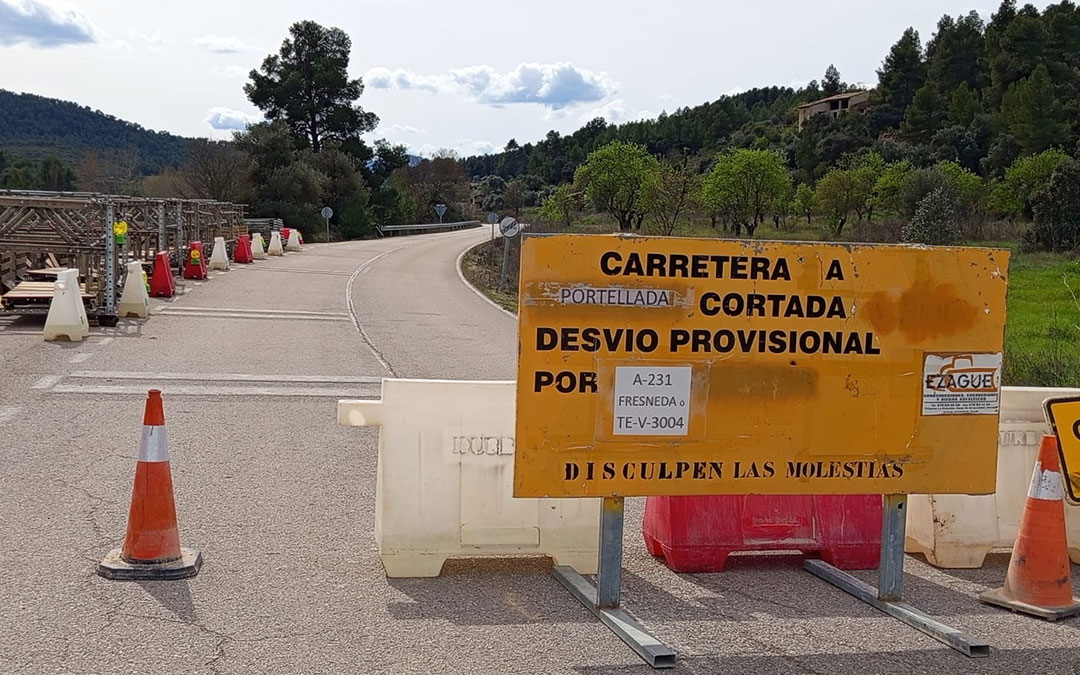 La previsión es que el cierre se mantenga durante unos 15 días. / M.J.S.