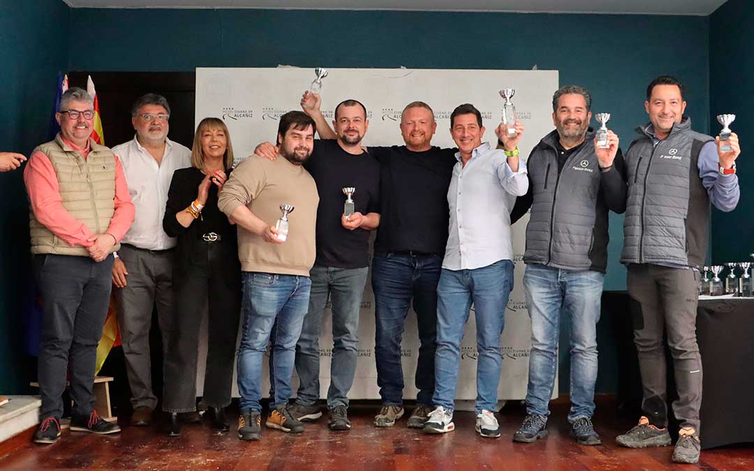 Podio de la tercera edición del Raid AutoClassic Alcañiz. / Expo Motor