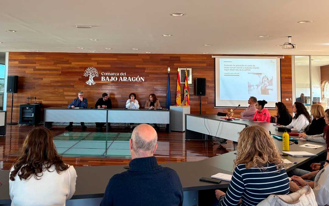La sesión ha contado con una treintena de profesionales que desarrollan su trabajo con menores. / M.M.R