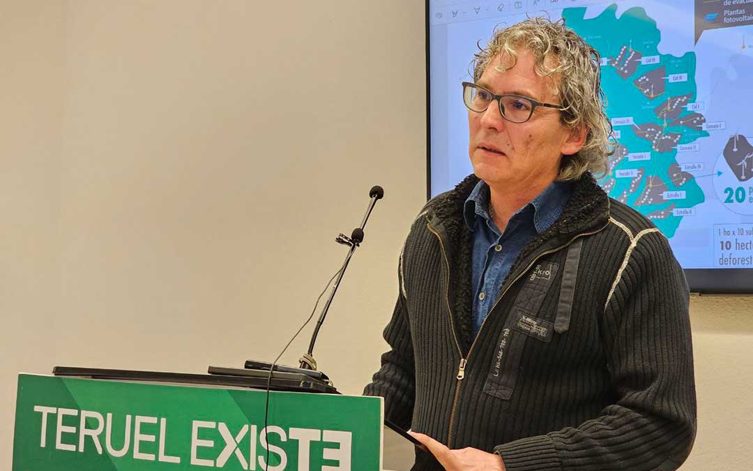 Ernesto Romeo, este jueves, en rueda de prensa / TE