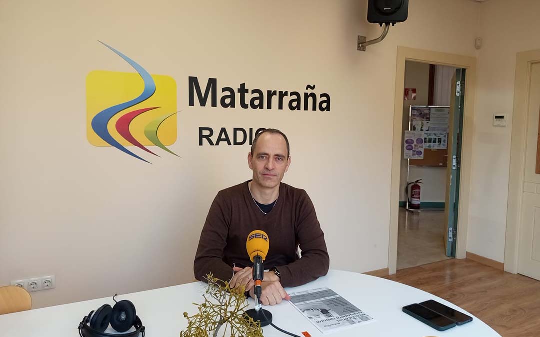 Alberto Rodríguez, de DIMSA, visita nuestros estudios./M.J. Salvador