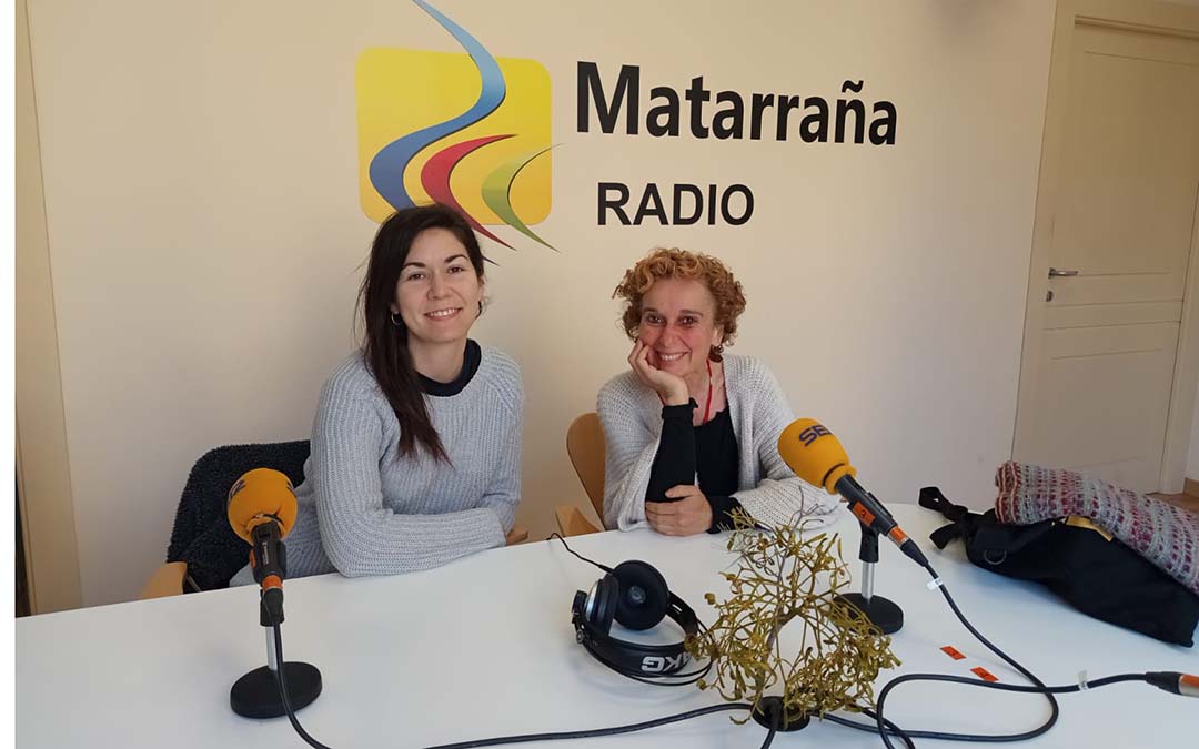 Anabel Roda y Evelyn Celma, dos de las tres Pioneras del territorio, visitan nuestros estudios./M.J. Salvador