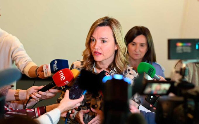 Pilar Alegría exige a Endesa que cumpla los compromisos adquiridos en el Nudo Mudéjar de Andorra