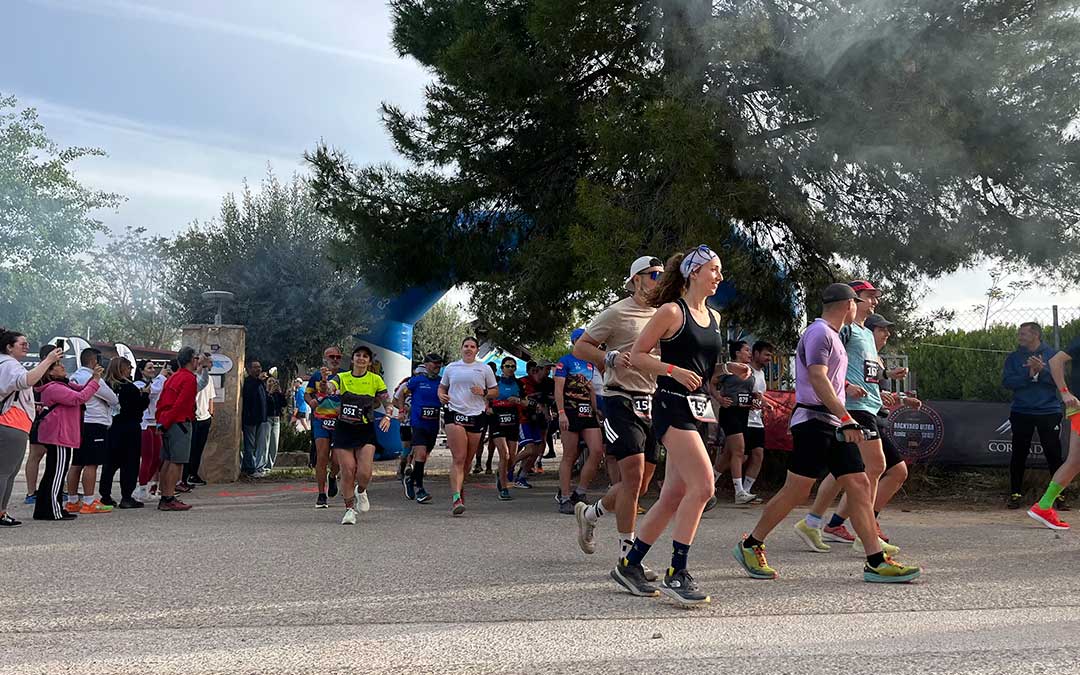 Salida de la Backyard Ultra de Alcañiz este sábado / C.O.
