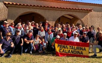 La Peña Taurina de Calanda recibirá la Medalla de La Calandria en las Fiestas del Pilar
