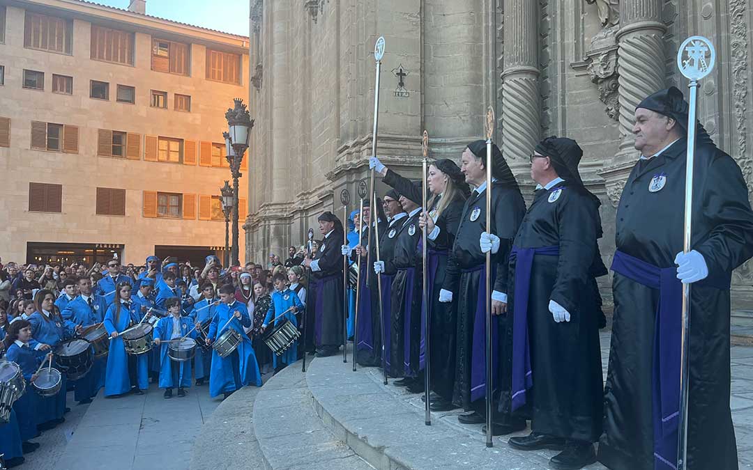 Cese del toque del tambor en Alcañiz este Sábado Santo a las 20.00 / L. Castel