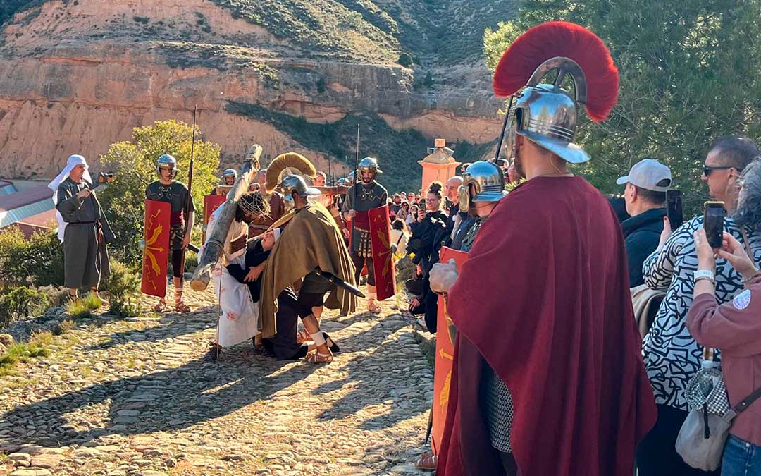 Representación del Drama de la Cruz de Alcorisa de 2026 / L. Castel
