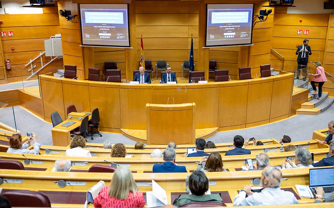 Presentación en el Senado este lunes del VI Estudio sobre la Evolución de la Percepción de la España Rural 2025-2026 elaborado por Next Educación / N.G.
