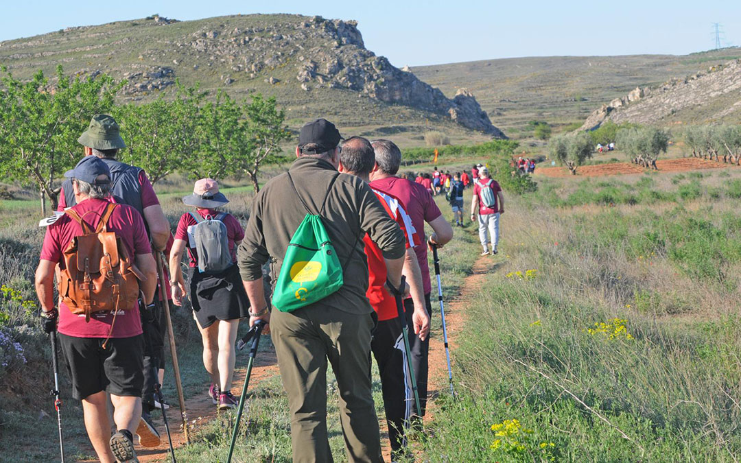 Muchos inscritos a la andada de 14 kilómetros del CorzoTrail Ríco Seco de Muniesa / Peña Amarilla