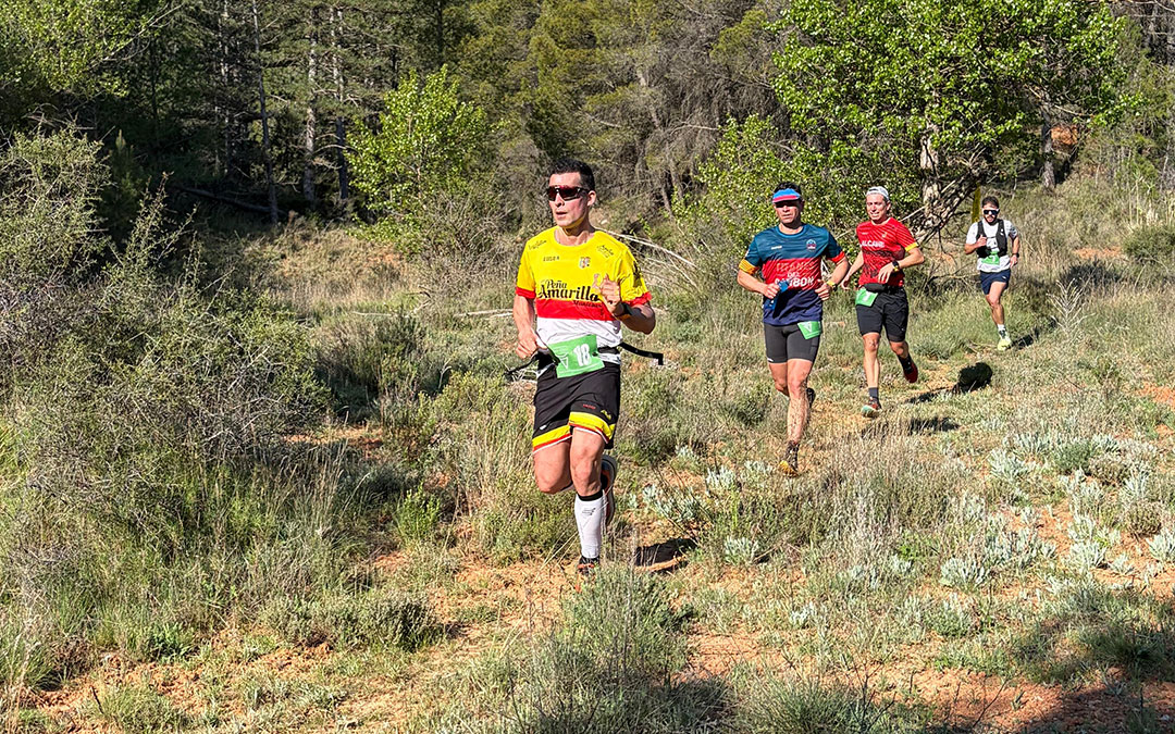 Participantes de la primera edición del CorzoTrail Río Seco de Muniesa / Peña Amarilla