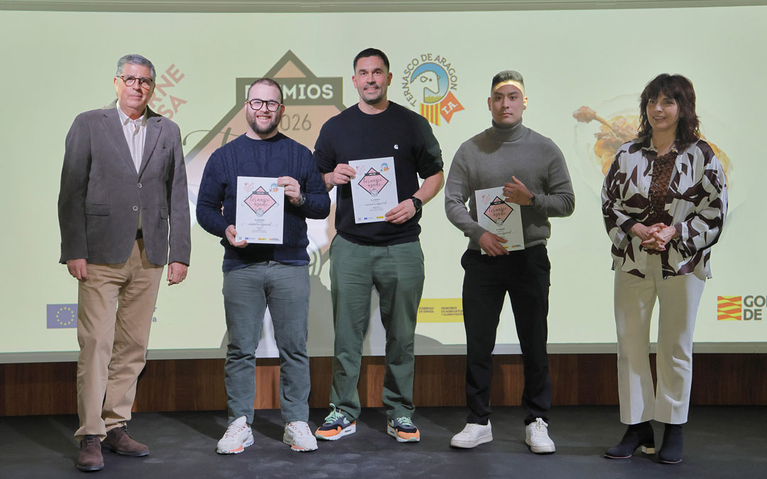 Mención en la categoría no tradicional a Vesta (Alcañiz), Fonda Alcalá (Calaceite) y El Rinconcico (Mora de Rubielos). / Gabi Orte-IGP