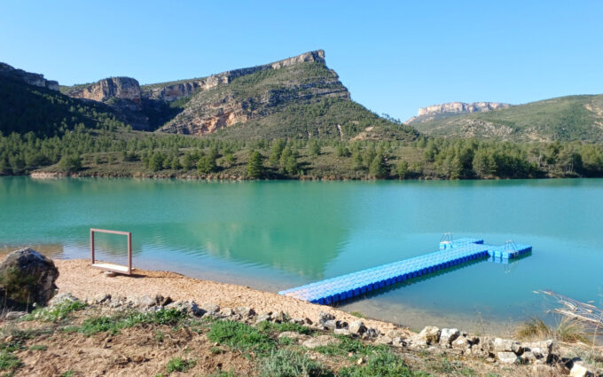 Castellote aspira a que la Playa de Santolea sea el nuevo destino del agua en el Maestrazgo