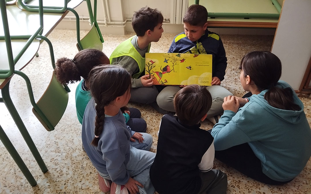 El alumnado de 6º de Primaria acompañará en lecturas y cuentos a los escolares más pequeños / Ayuntamiento de Andorra