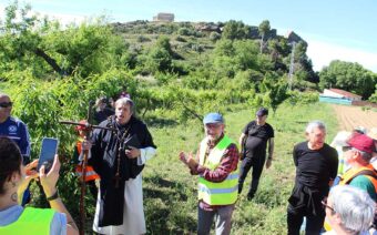 La peña de la Encarnación centra el Geolodía en Alcañiz: «Moverse, se mueve»
