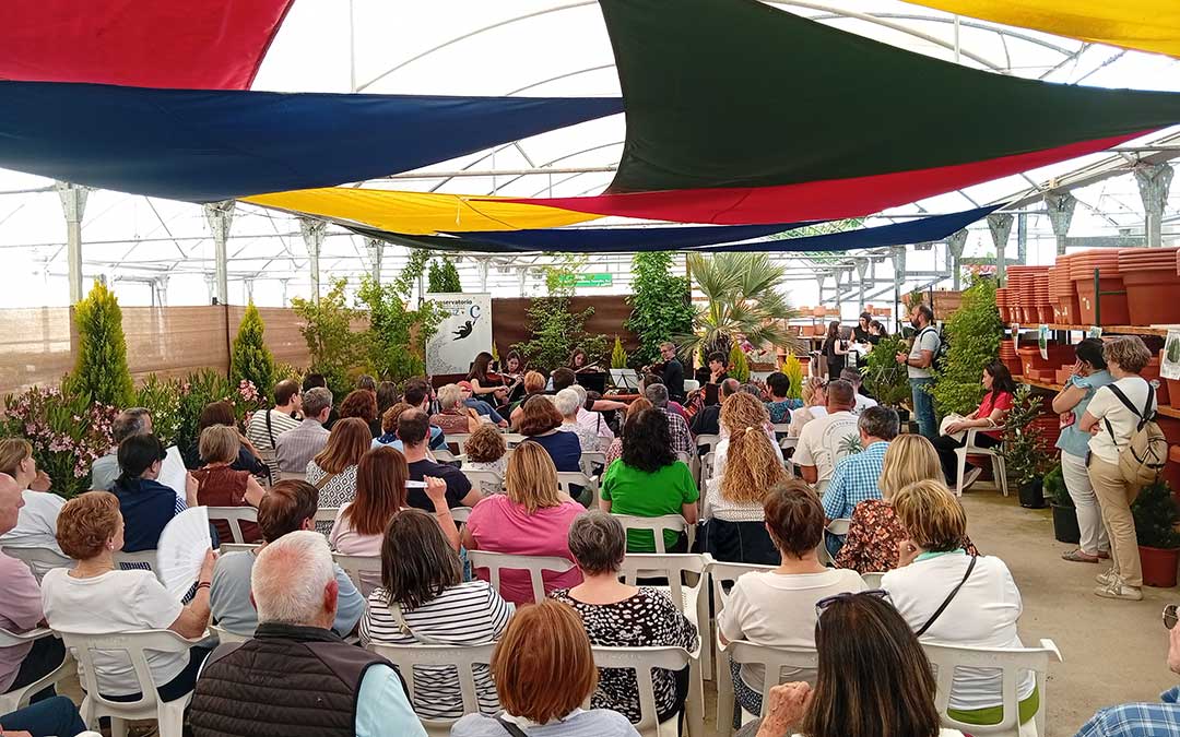 V Concierto del Conservatorio en Agrojardín dedicado especialmente a personas con discapacidad. / B. Severino