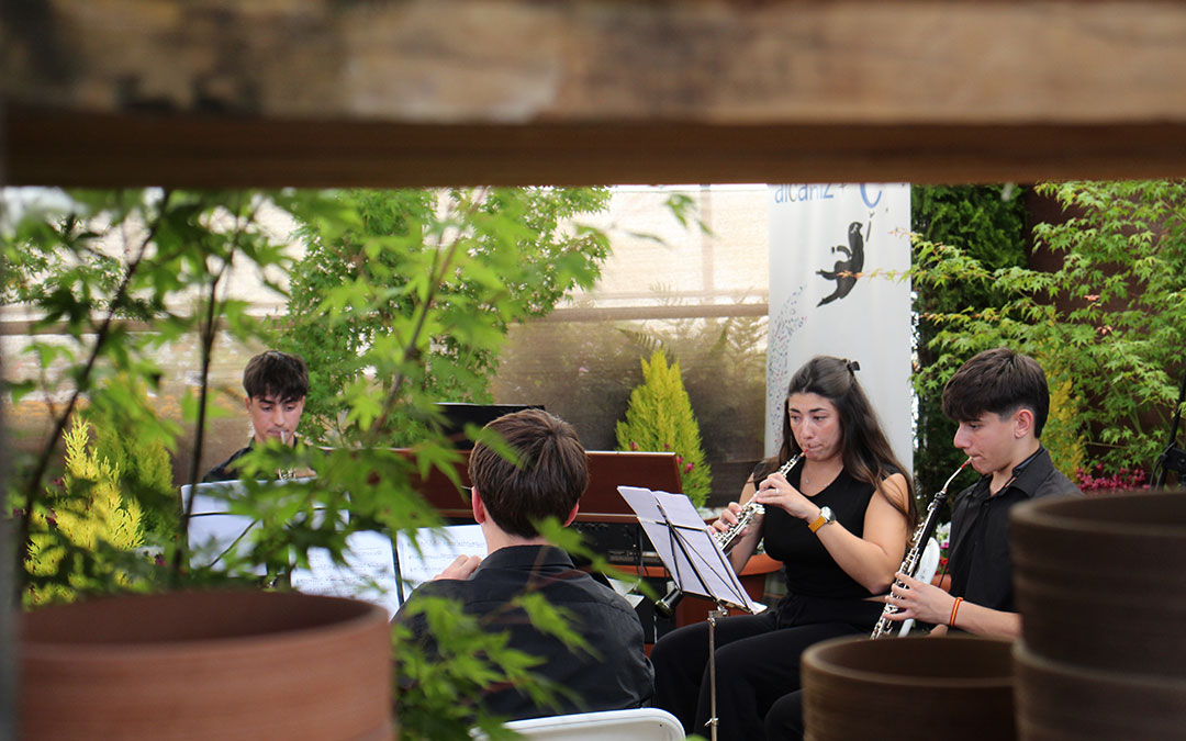 V Concierto del Conservatorio en Agrojardín dedicado especialmente a personas con discapacidad. / B. Severino