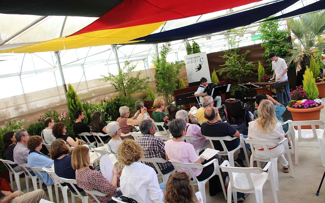 V Concierto del Conservatorio en Agrojardín dedicado especialmente a personas con discapacidad. / B. Severino