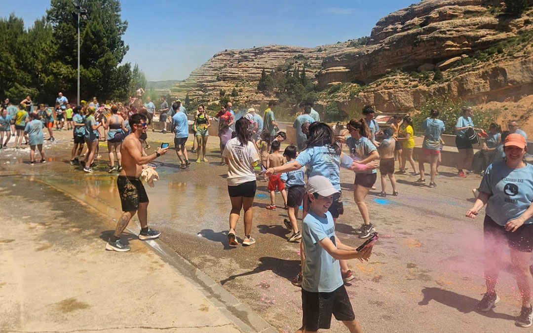 El final de fiesta de la Calvarian Race en Alcorisa / Ayuntamiento de Alcorisa