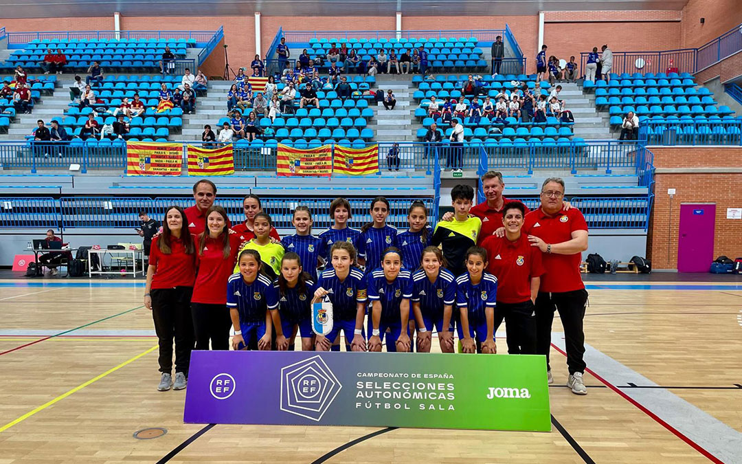 La Selección de Aragón Sub-12 al completo / Cedida