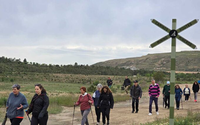 El Día de los Caminos Mineros Europeos nace con un recorrido por Corta Gargallo