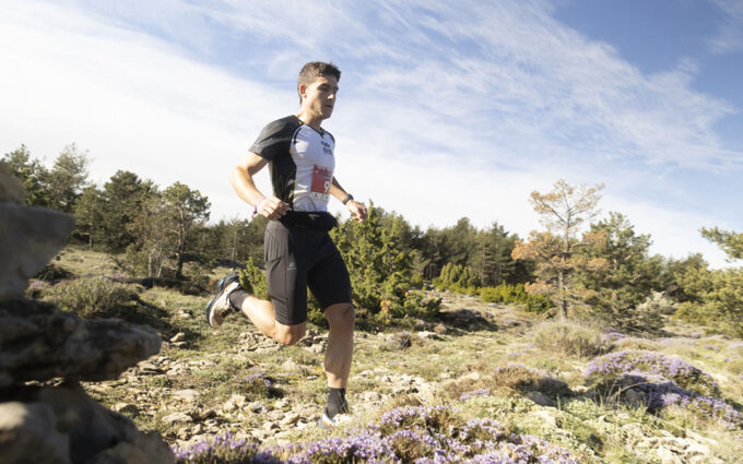 Germán Castel lleva a Cantavieja a lo más alto del trail de montaña de La Iglesuela del Cid