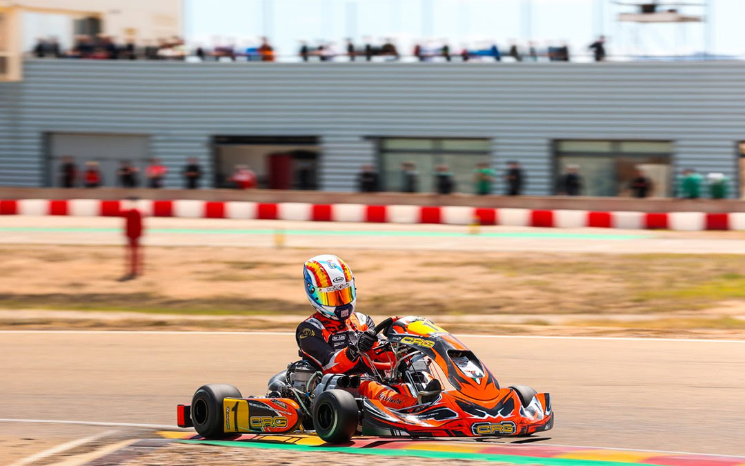 Un participante del Campeonato de España de Karting / Motorland Aragón