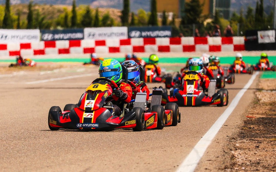 Monoplazas durante la competición este fin de semana / Motorland Aragón