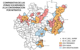 El Bajo Aragón Histórico amplía las zonas vulnerables a la contaminación por nitratos: pasa de 29 a 48 pueblos