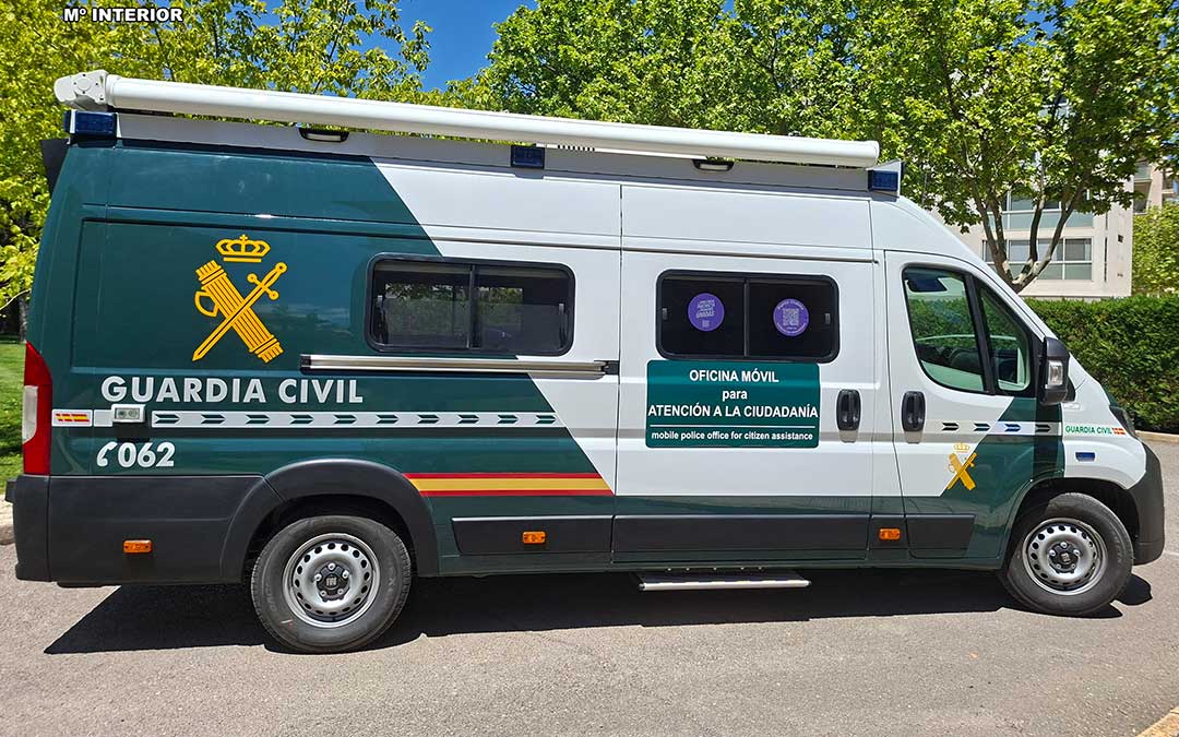 La oficina móvil que estará presnete durante el mundial en Motorland./ G.C.