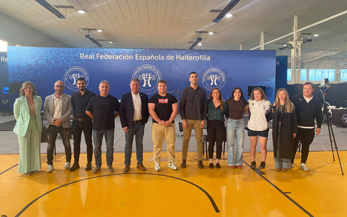 Alcañiz se vuelca con el Campeonato de España de Halterofilia: «Es una movilización propia de una cita internacional»