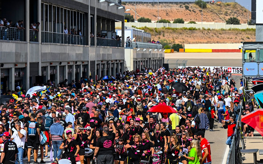 Aficionados en Motorland Aragón / Motorland Aragón