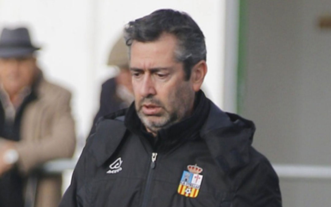 David 'Pitu' Lerga dirigiendo al Club Deportivo Utrillas / Cedida
