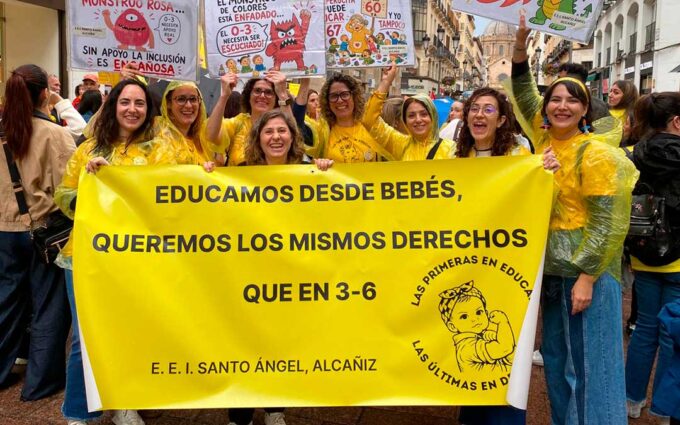 Las escuelas infantiles reclaman bajar los ratios y más reconocimiento: «Las peores condiciones están en el medio rural»